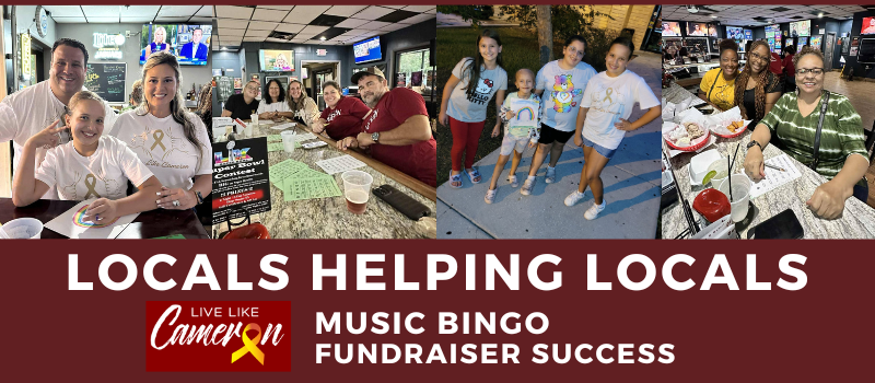 Bingo for a Cause: Palm Coast Community Joins Forces to Support Live Like Cameron with locals showing up. Bingo for a Cause: Palm Coast Community Joins Forces to Support Live Like Cameron