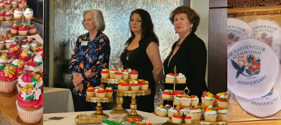 Garden Club at Palm Coast 50 Year Celebration: Kicks-Off with FFCG XI District Fall Meeting. Photo by: George Castre Hanns Sr.  Garden Club 50th Anniversary Party at Hammock Dunes Club in Palm Coast