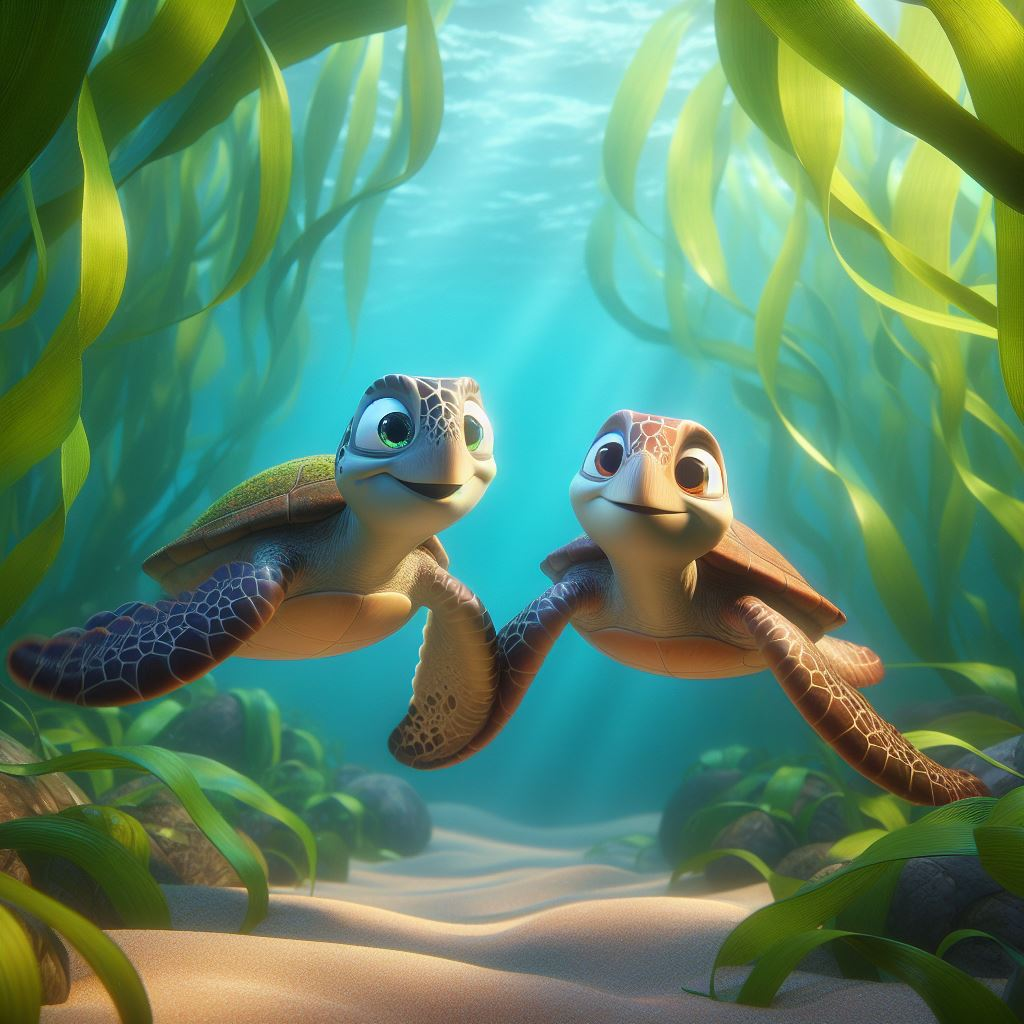 sammy and lunaswim