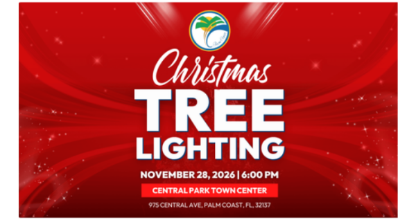 Palm Coast Tree Lighting and Fantasy Light Festival at Central Park