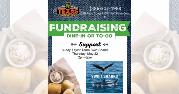 Dine-To-Donate at Texas Roadhouse in Palm Coast May 22, 2025 | Palm Coast Local Eventss