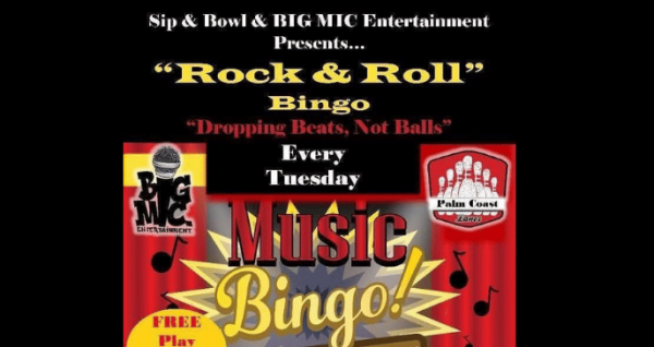 Rock and Roll Bingo Palm Coast Lanes
