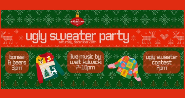 9th Annual Ugly Sweater Party - The Brass Tap Palm Coast