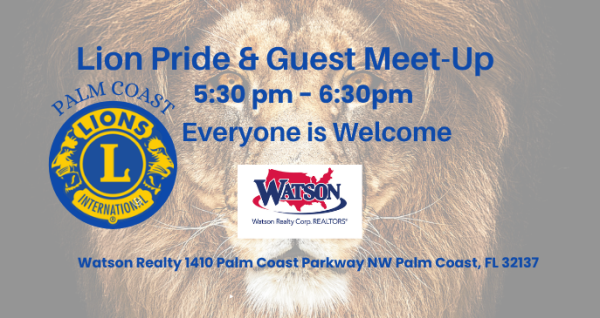 May 11, 2026 Watson Realty Office | Palm Coast Local Events