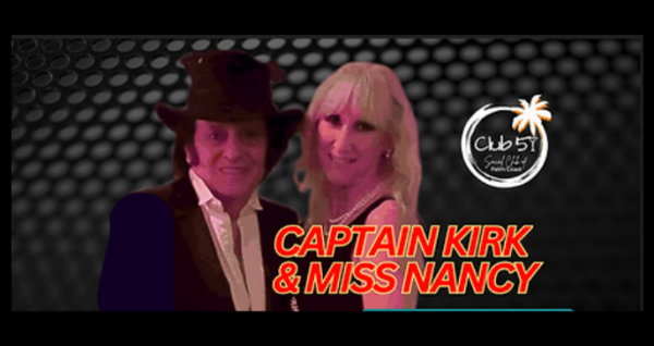 Captain Kirk & Miss Nancy at Club 51 Palm Coast