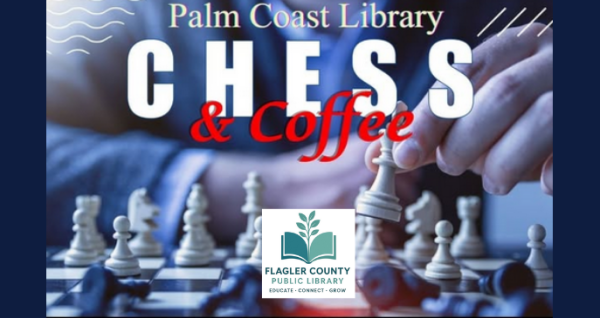 Chess and Coffee Palm Coast Library April 8 2026 10 AM – 12 PM meeting room adult community event