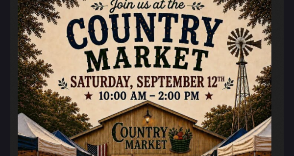 Country Market on September 12 2026 from 10 AM to 2 PM at Florida Agricultural Museum